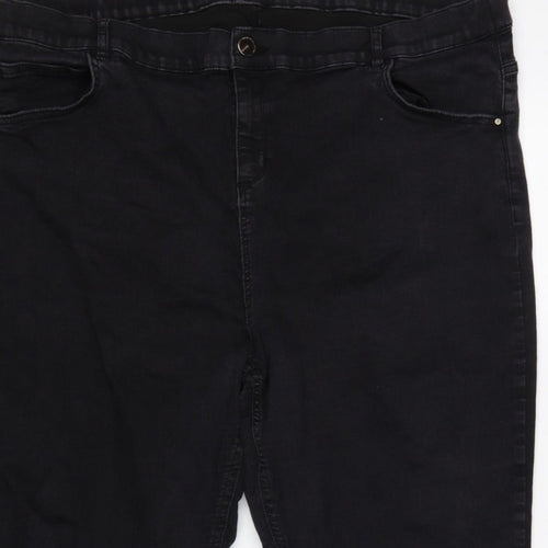 George Women’s Black 2XL 26-28 Long Skinny Jeans 5 Pocket