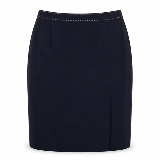 Berketex Women Blue UK 18 Straight Pencil Knee Length Lined Skirt