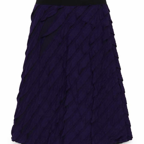 Marks & Spencer Per Una Women's Purple UK 10 A-Line Long Skirt