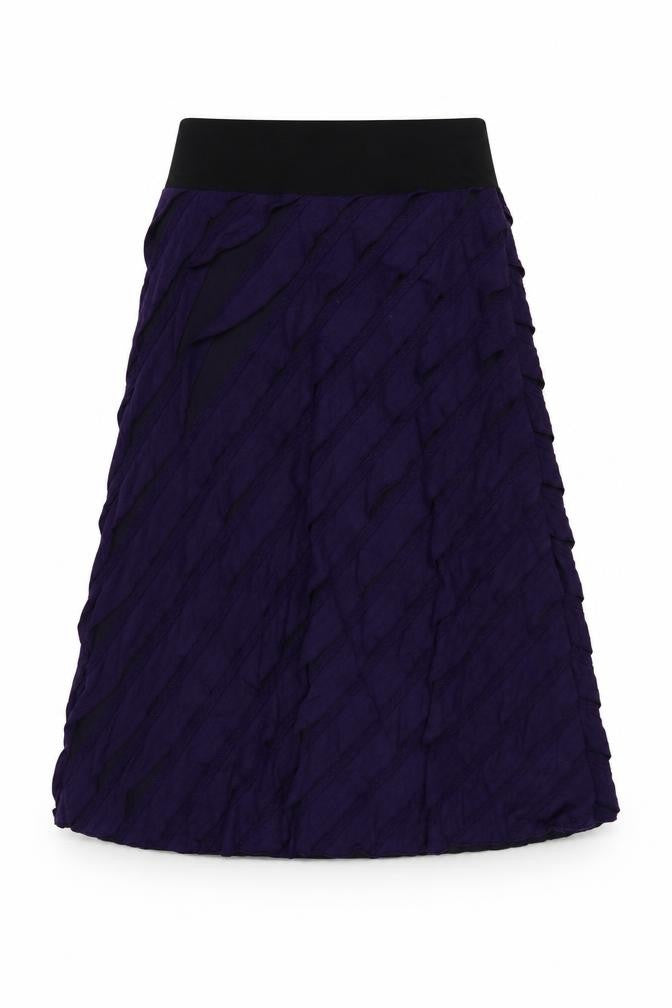 Marks & Spencer Per Una Women's Purple UK 10 A-Line Long Skirt
