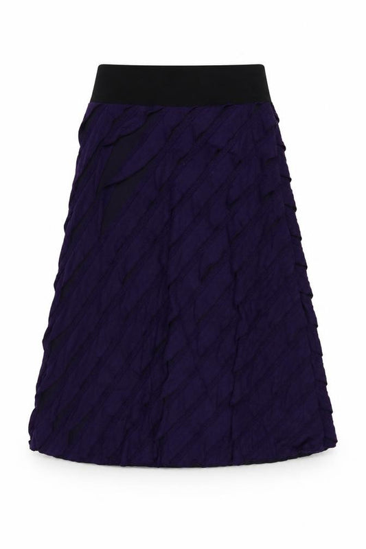 Marks & Spencer Per Una Women's Purple UK 10 A-Line Long Skirt