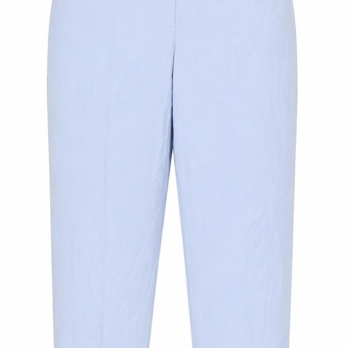 Basler Women Blue UK 20 Straight Leg Tailored Dress Trousers