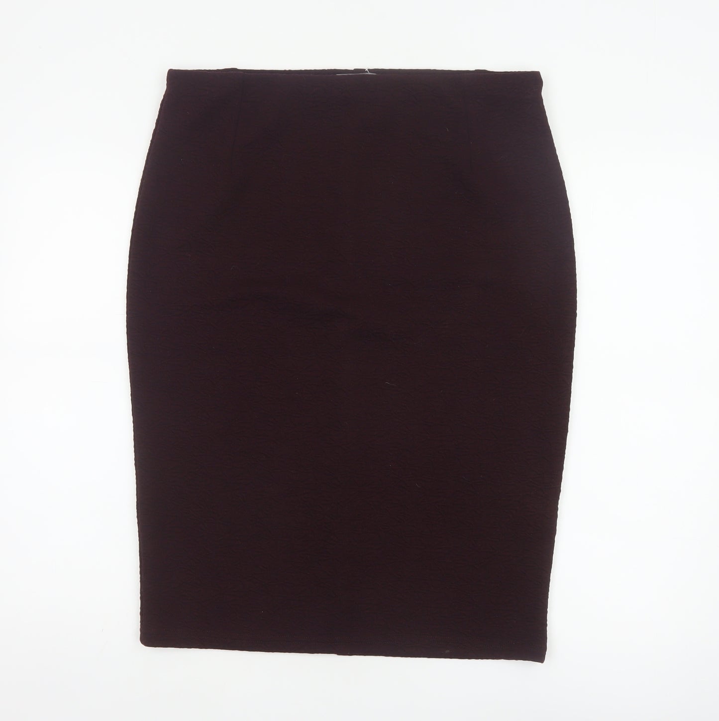 Principles Women Brown Size 14 Stretch Pencil Knee Length Skirt