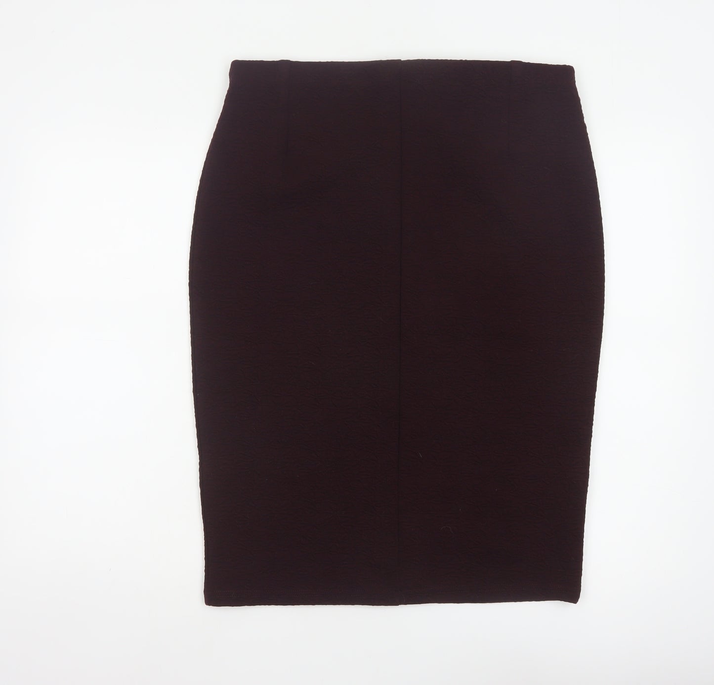 Principles Women Brown Size 14 Stretch Pencil Knee Length Skirt