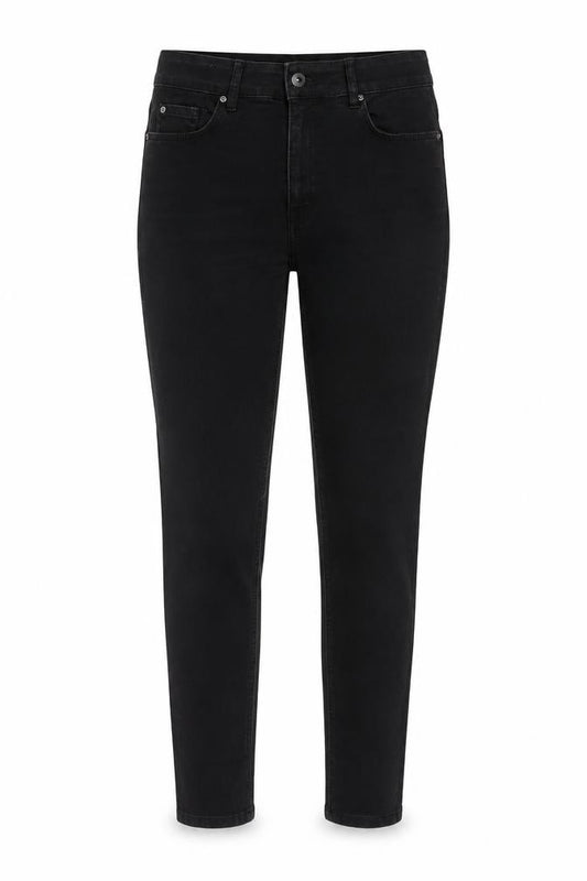 H&M Women’s Black UK 12 High Rise Skinny Stretch Jeans