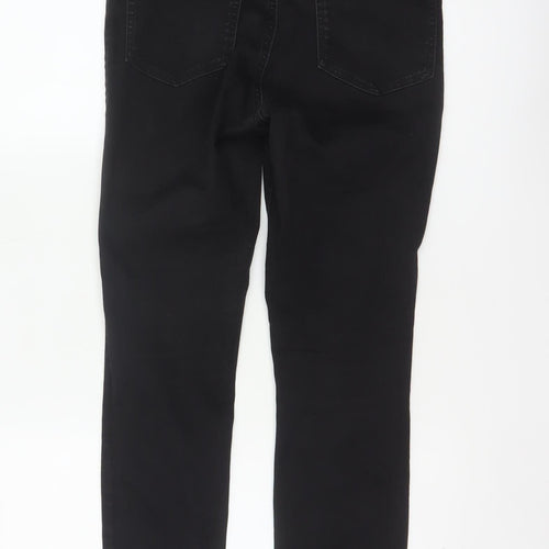 H&M Women’s Black UK 12 High Rise Skinny Stretch Jeans