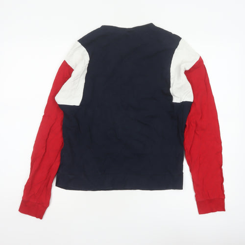 H&M Divided Women’s Multicoloured Size S Colourblock Long Sleeve Top