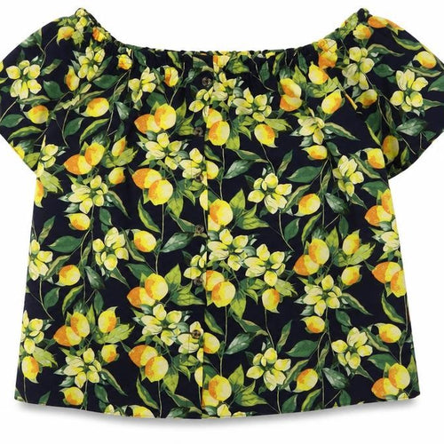 Dorothy Perkins Women Multicoloured UK 22 Floral Off Shoulder Button Blouse
