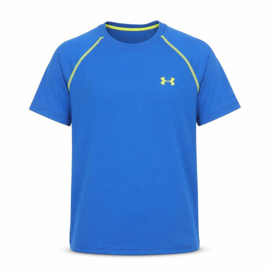 Under Armour Teens Blue S HeatGear Loose Raglan Training T-Shirt
