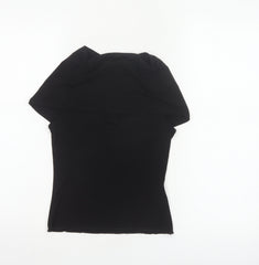 Urban Outfitters Women’s Black XS Kimono Sleeve V-Neck Stretch Blouse