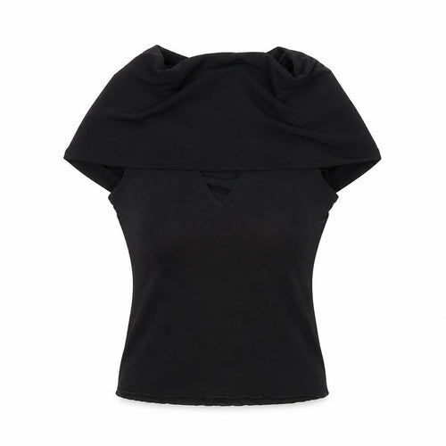 Urban Outfitters Women’s Black XS Kimono Sleeve V-Neck Stretch Blouse