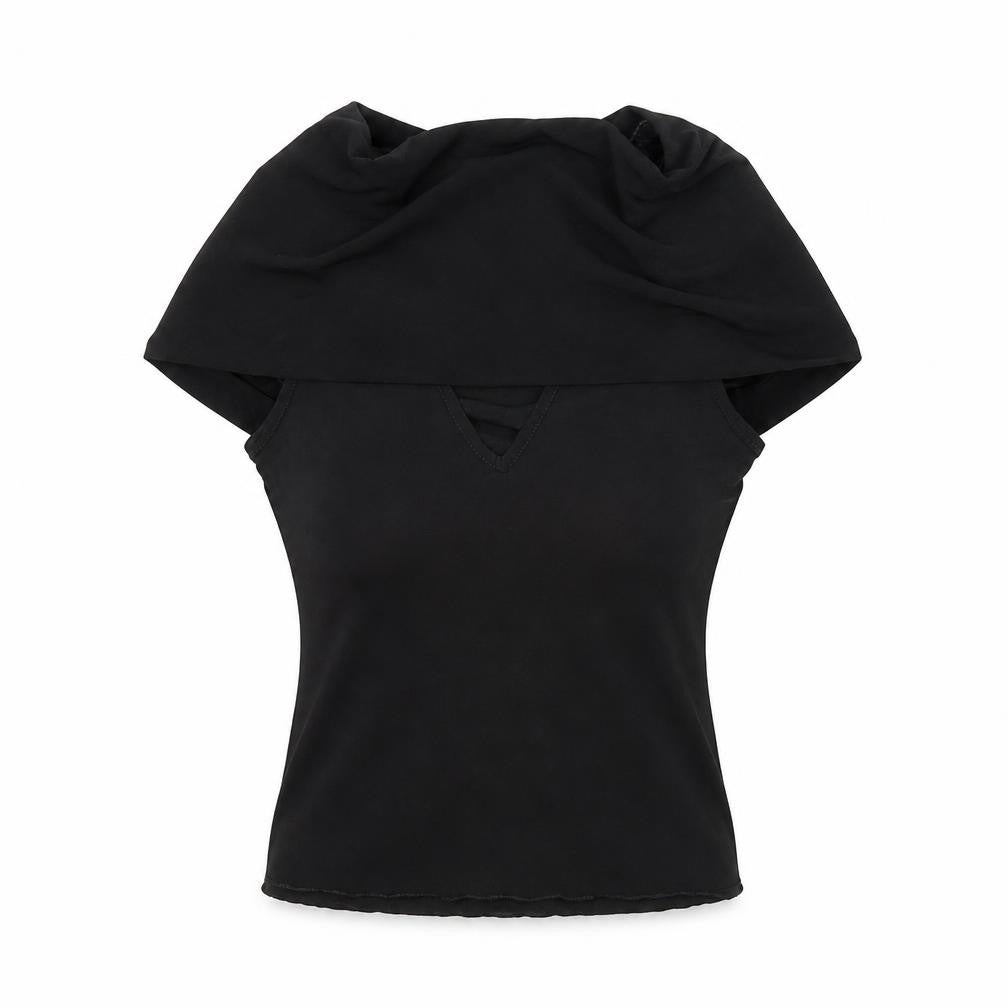 Urban Outfitters Women’s Black XS Kimono Sleeve V-Neck Stretch Blouse