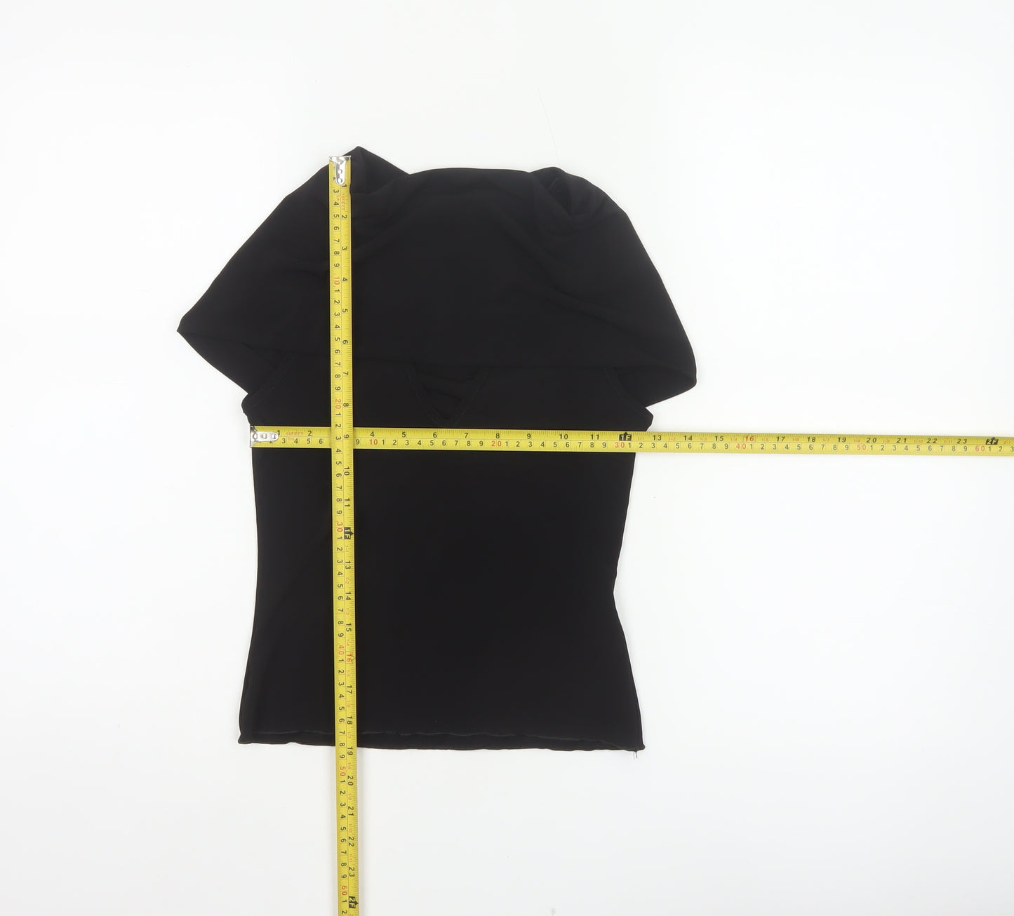 Urban Outfitters Women’s Black XS Kimono Sleeve V-Neck Stretch Blouse