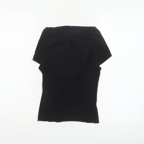 Urban Outfitters Women’s Black XS Kimono Sleeve V-Neck Stretch Blouse