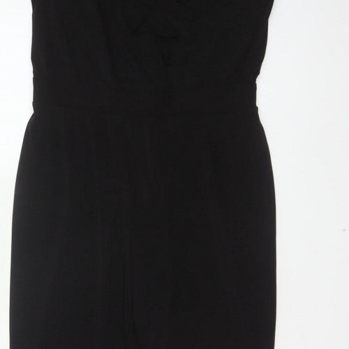 Therapy London Women’s Black Size 10 Lace Halter Jumpsuit