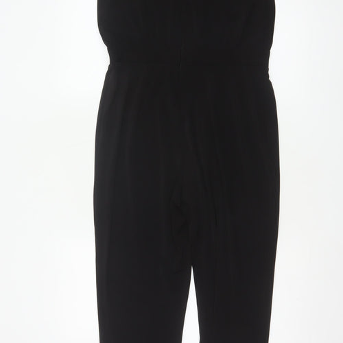 Therapy London Women’s Black Size 10 Lace Halter Jumpsuit