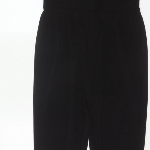 Therapy London Women’s Black Size 10 Lace Halter Jumpsuit