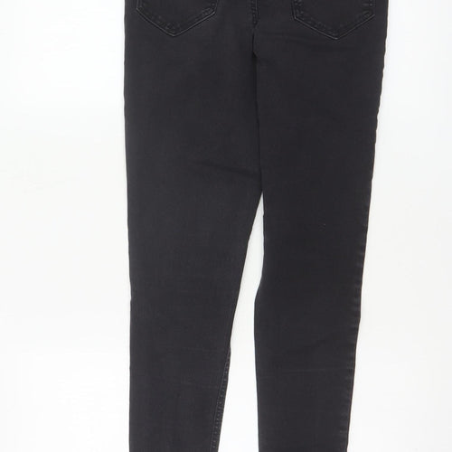 F&F Women’s Black Skinny Stretch Jeans UK 12 Regular 5 Pocket