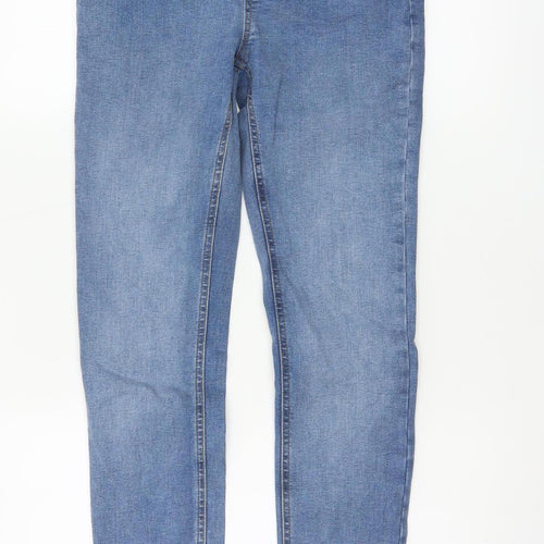 Primark Women Blue UK 8 High Rise Stretch Skinny Jegging Jeans