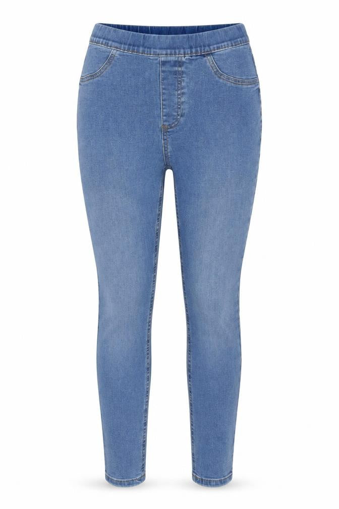 Primark Women Blue UK 8 High Rise Stretch Skinny Jegging Jeans