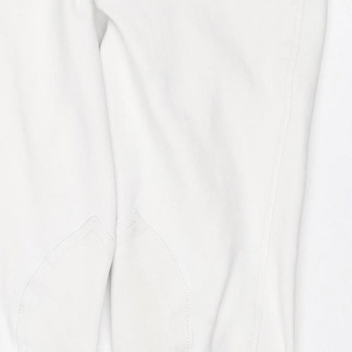 Double Horse Women White Size 30 Snow Pants Ski Trousers Pockets