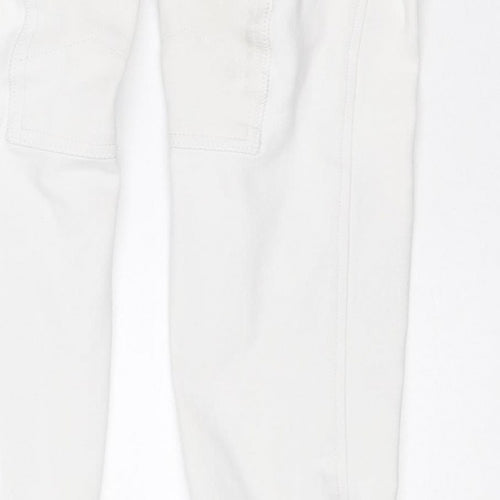 Double Horse Women White Size 30 Snow Pants Ski Trousers Pockets