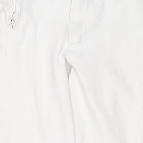 Double Horse Women White Size 30 Snow Pants Ski Trousers Pockets