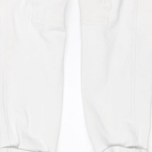 Double Horse Women White Size 30 Snow Pants Ski Trousers Pockets
