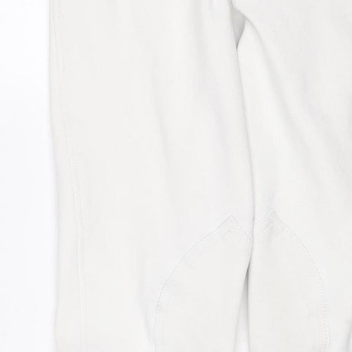 Double Horse Women White Size 30 Snow Pants Ski Trousers Pockets
