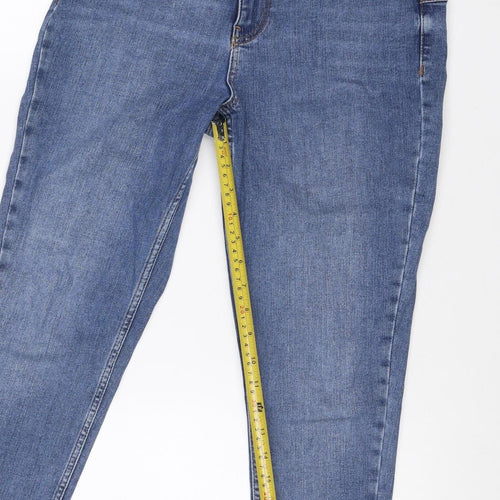 New Look Women’s Blue UK 12 Lift & Shape Skinny Stretch Jeans