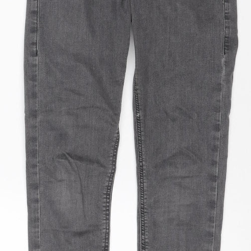 Topshop Moto Women’s Grey Skinny Jeans W25 L28 UK 6 Stretch