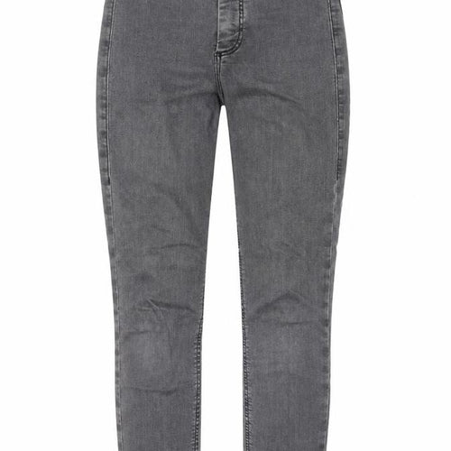 Topshop Moto Women’s Grey Skinny Jeans W25 L28 UK 6 Stretch