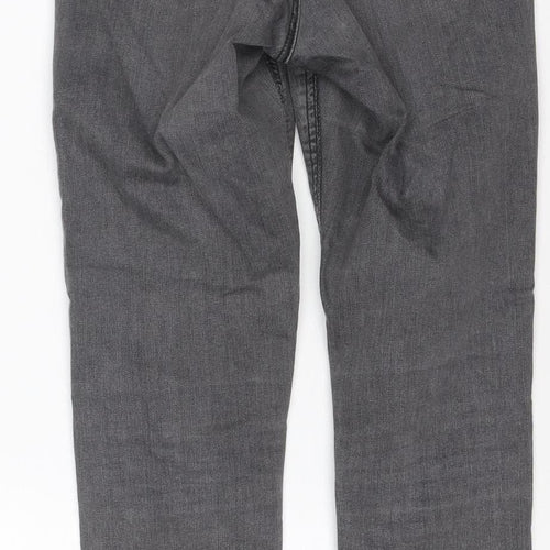 Topshop Moto Women’s Grey Skinny Jeans W25 L28 UK 6 Stretch