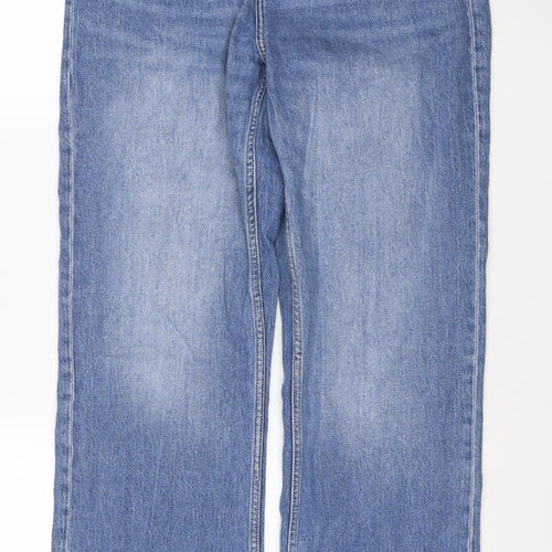 Denim Co. Women’s Blue UK 12 Bootcut Stretch Jeans Mid Rise