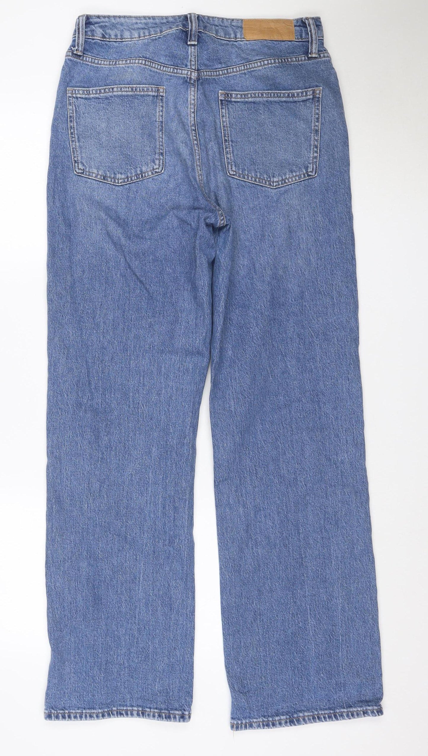 Denim Co. Women’s Blue UK 12 Bootcut Stretch Jeans Mid Rise