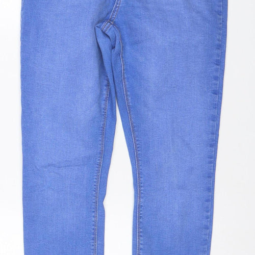 Primark Women Blue UK 14 Skinny Stretch Denim Jeans 5-Pocket