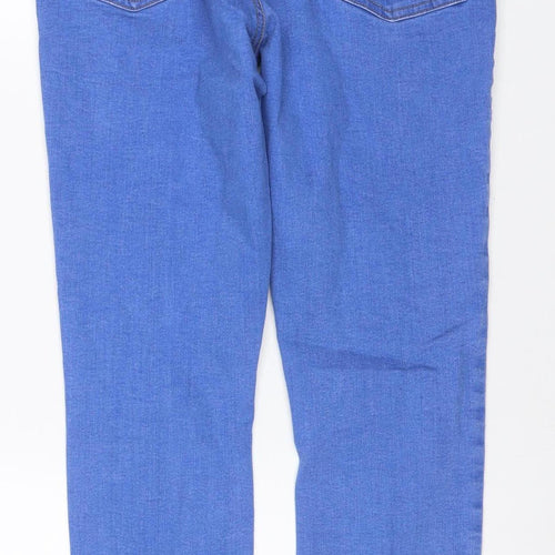 Primark Women Blue UK 14 Skinny Stretch Denim Jeans 5-Pocket