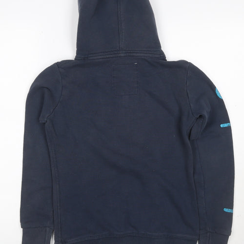 Superdry Teens Navy XXS Pullover Graphic Print Hoodie