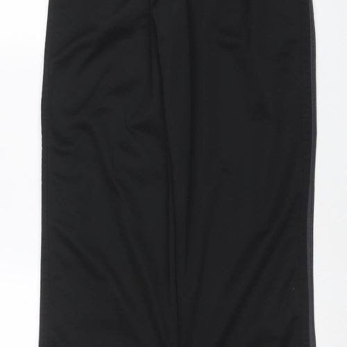 Lonsdale Men's Black S Track Pants Elastic Waist Zip Pockets