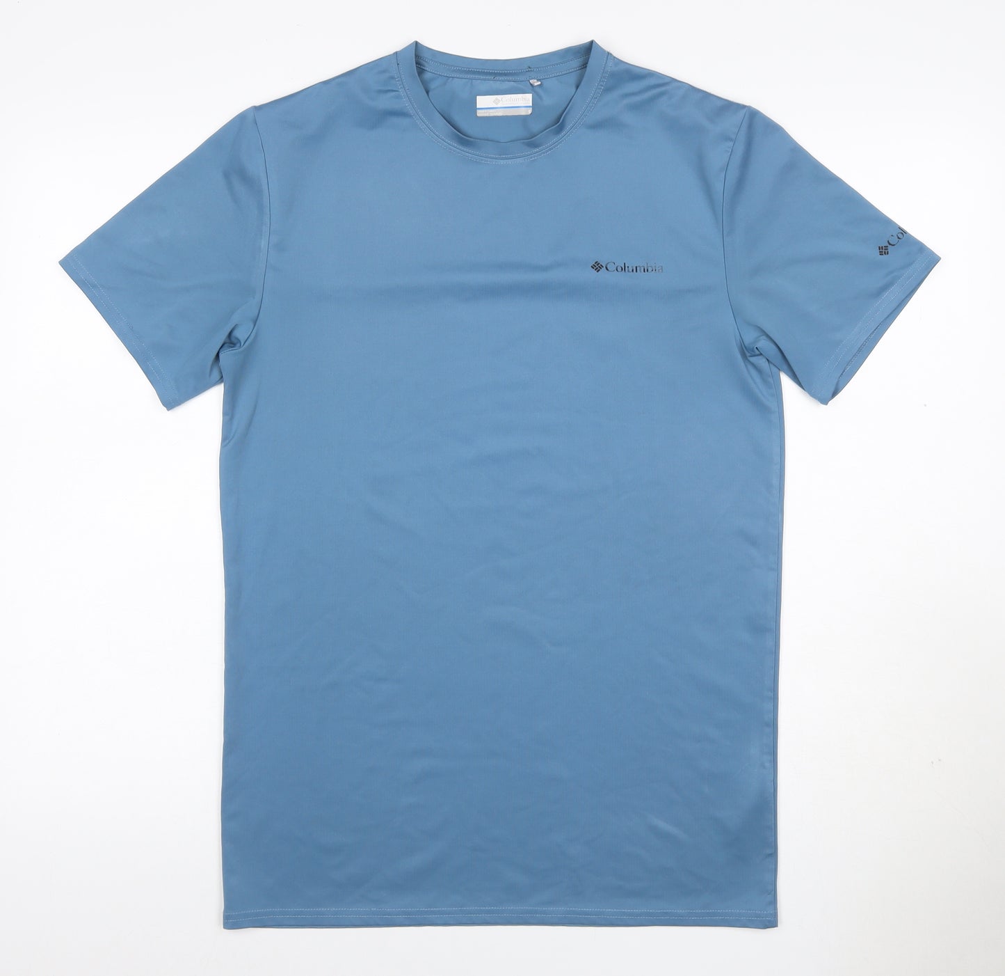 Columbia Men’s Blue S Logo Performance Crew Neck T-Shirt