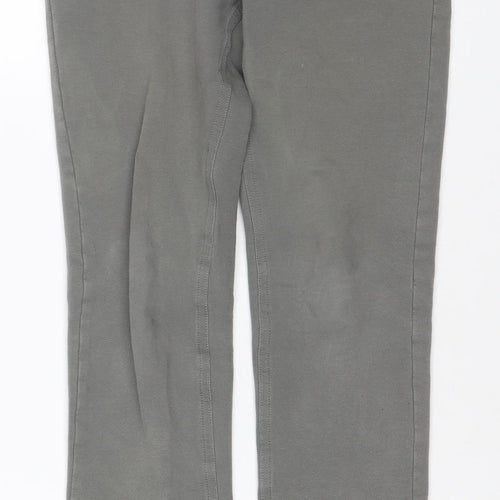 iDO Teens Grey Size 32 Straight Jeans 5-Pocket Mid Rise