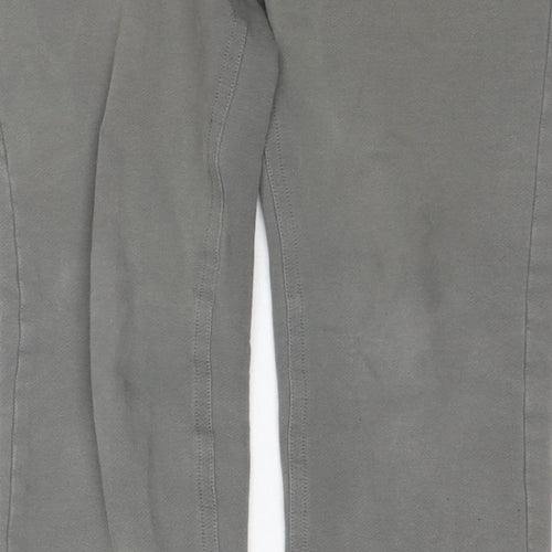 iDO Teens Grey Size 32 Straight Jeans 5-Pocket Mid Rise