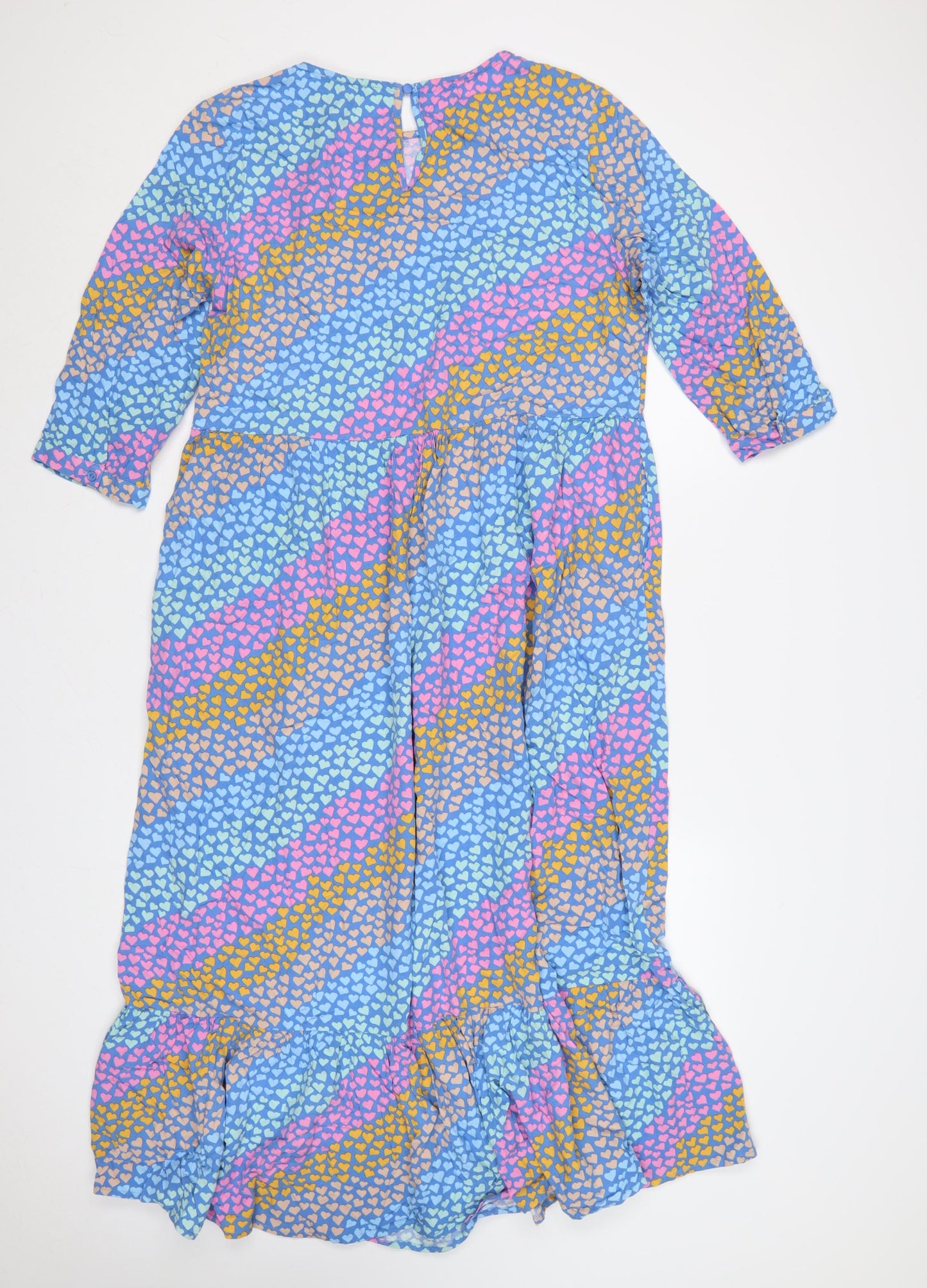 Sugarhill Brighton Women’s Multicoloured Heart Maxi Dress UK 12