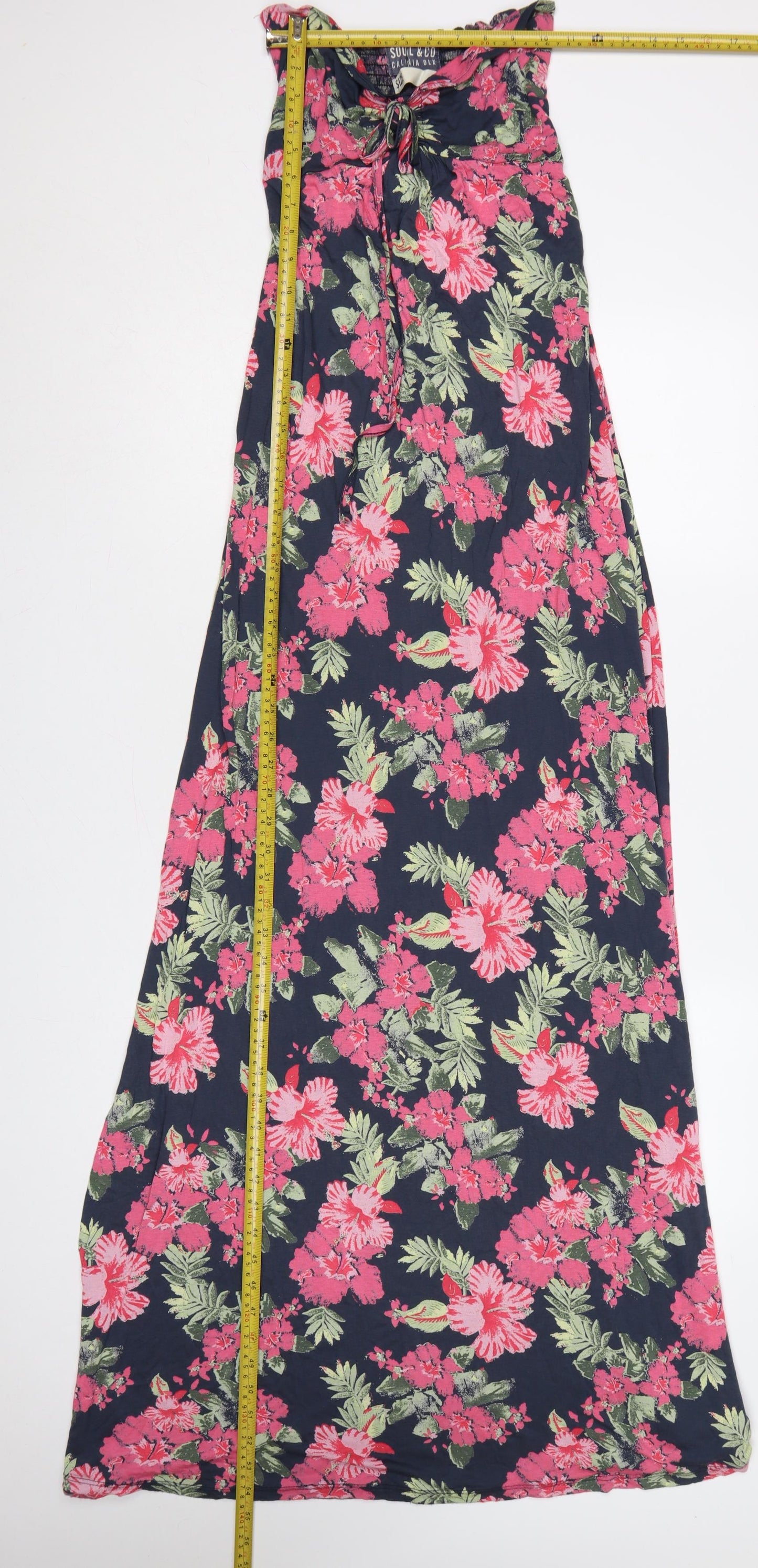 SoulCal & Co Women Multicoloured Size 12 Floral Maxi Dress
