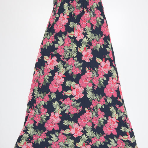 SoulCal & Co Women Multicoloured Size 12 Floral Maxi Dress