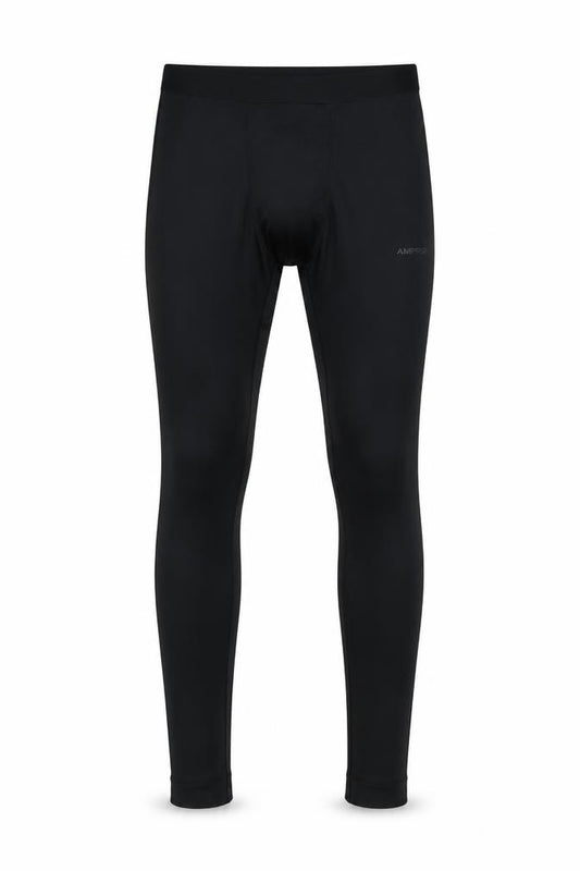 Campri Men’s Black L Compression Running Gym Leggings Stretch