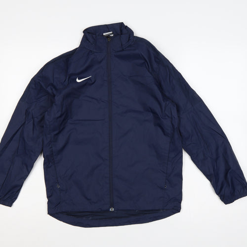 Nike Boys Blue 11-12 Years Football Full Zip Track Jacket