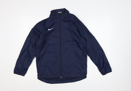 Nike Boys Blue 11-12 Years Football Full Zip Track Jacket