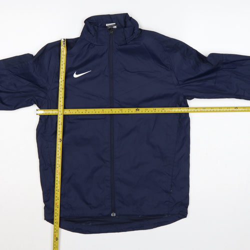 Nike Boys Blue 11-12 Years Football Full Zip Track Jacket