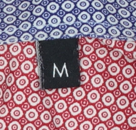 Additional view of Mauro Puccini Men’s Pink Geometric Print Button-Down Shirt M